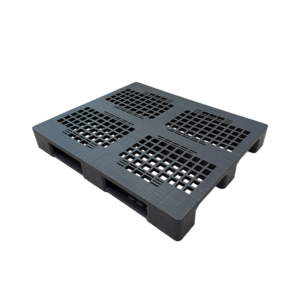 Flex Pallet Plástico Vazado 03 Runners – Alta Resistência (PP/PEAD)